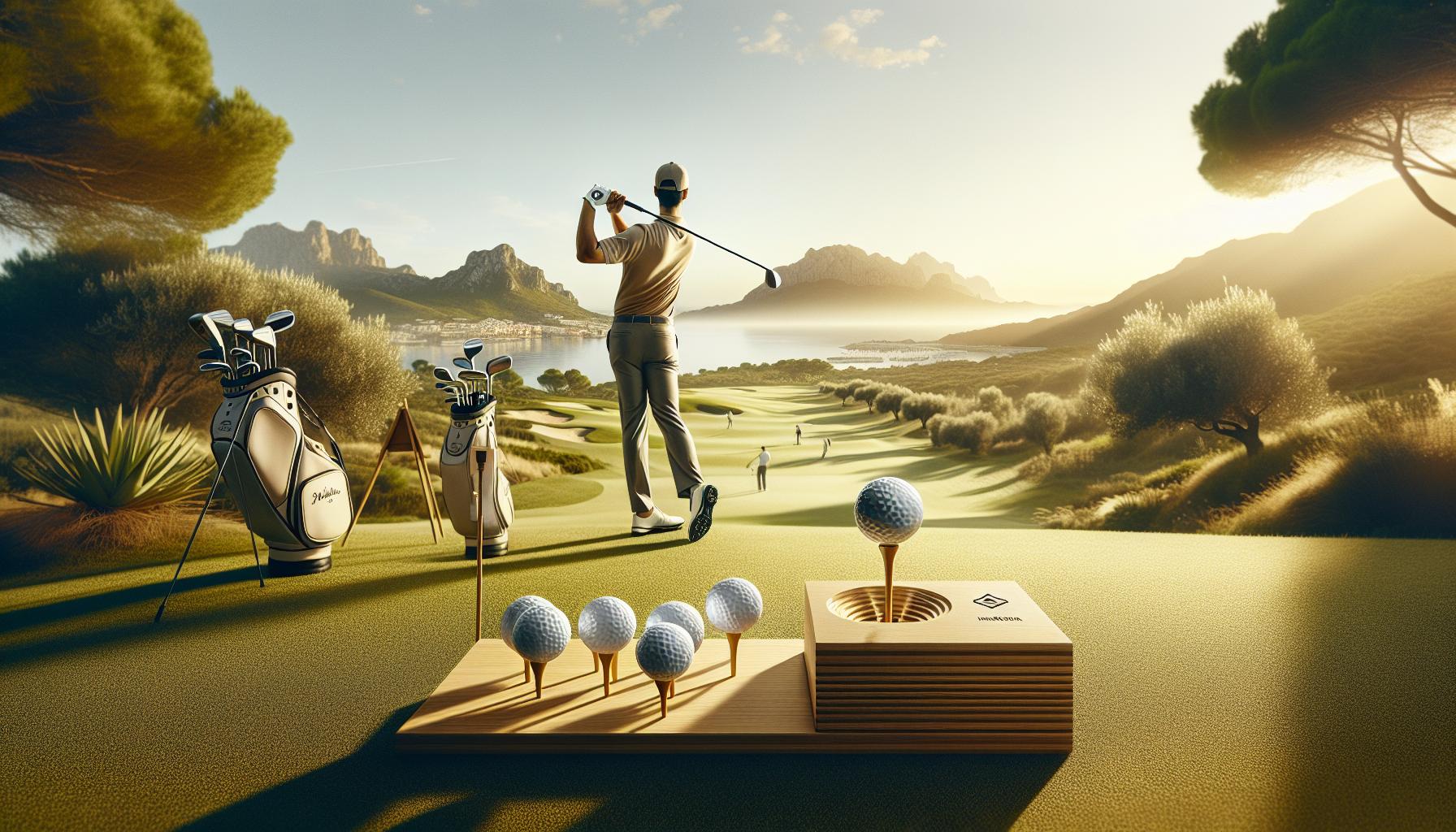 Impacto del material en el precio de las pelotas de golf