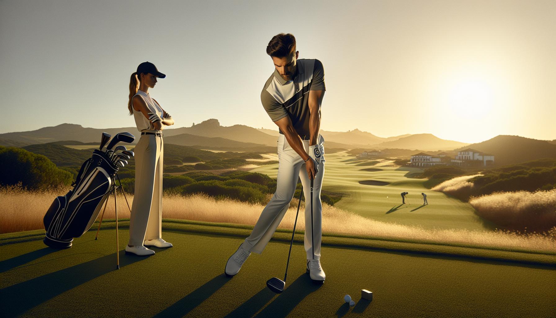 El impacto del vino en el rendimiento del golfista