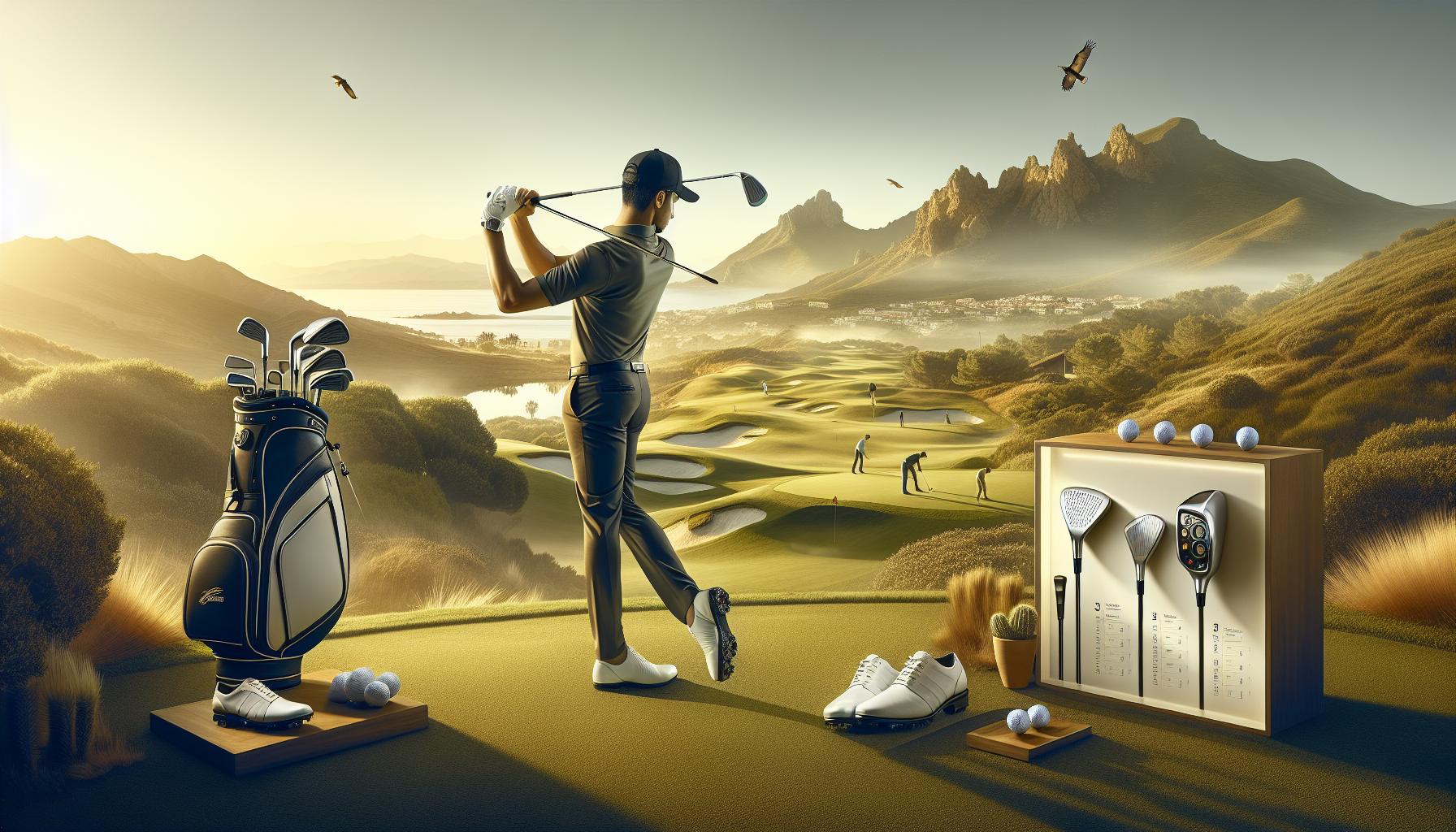 La importancia de la práctica en el golf