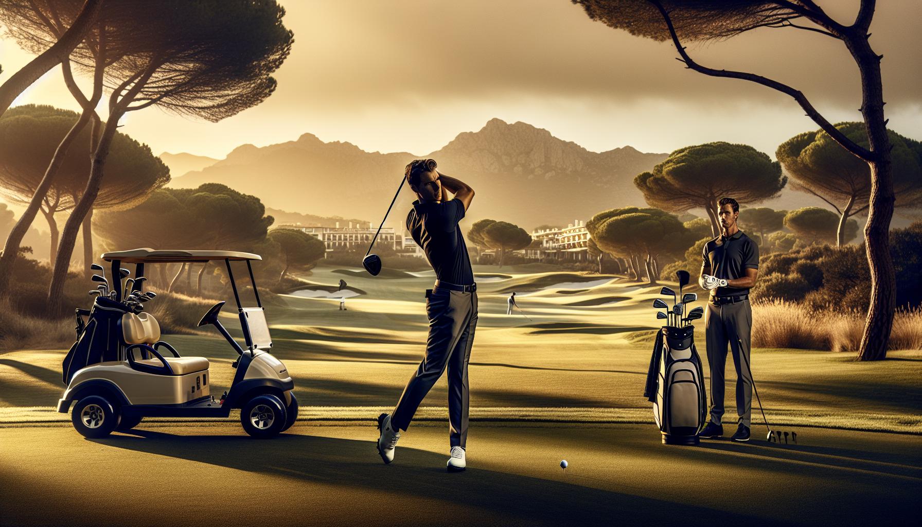 Integración de redes sociales en la experiencia de golf