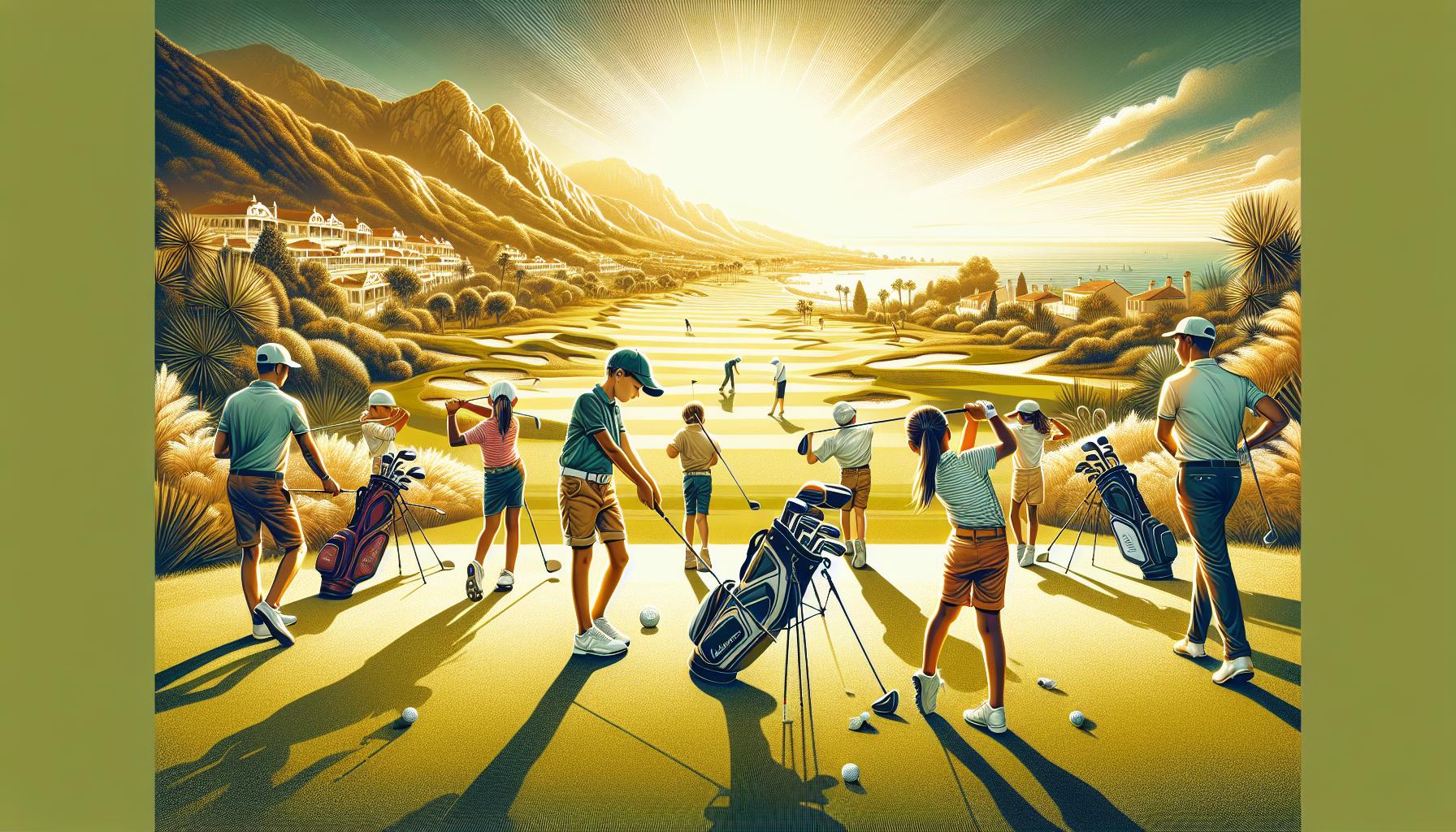 Juego de golf: Beneficios para los niños