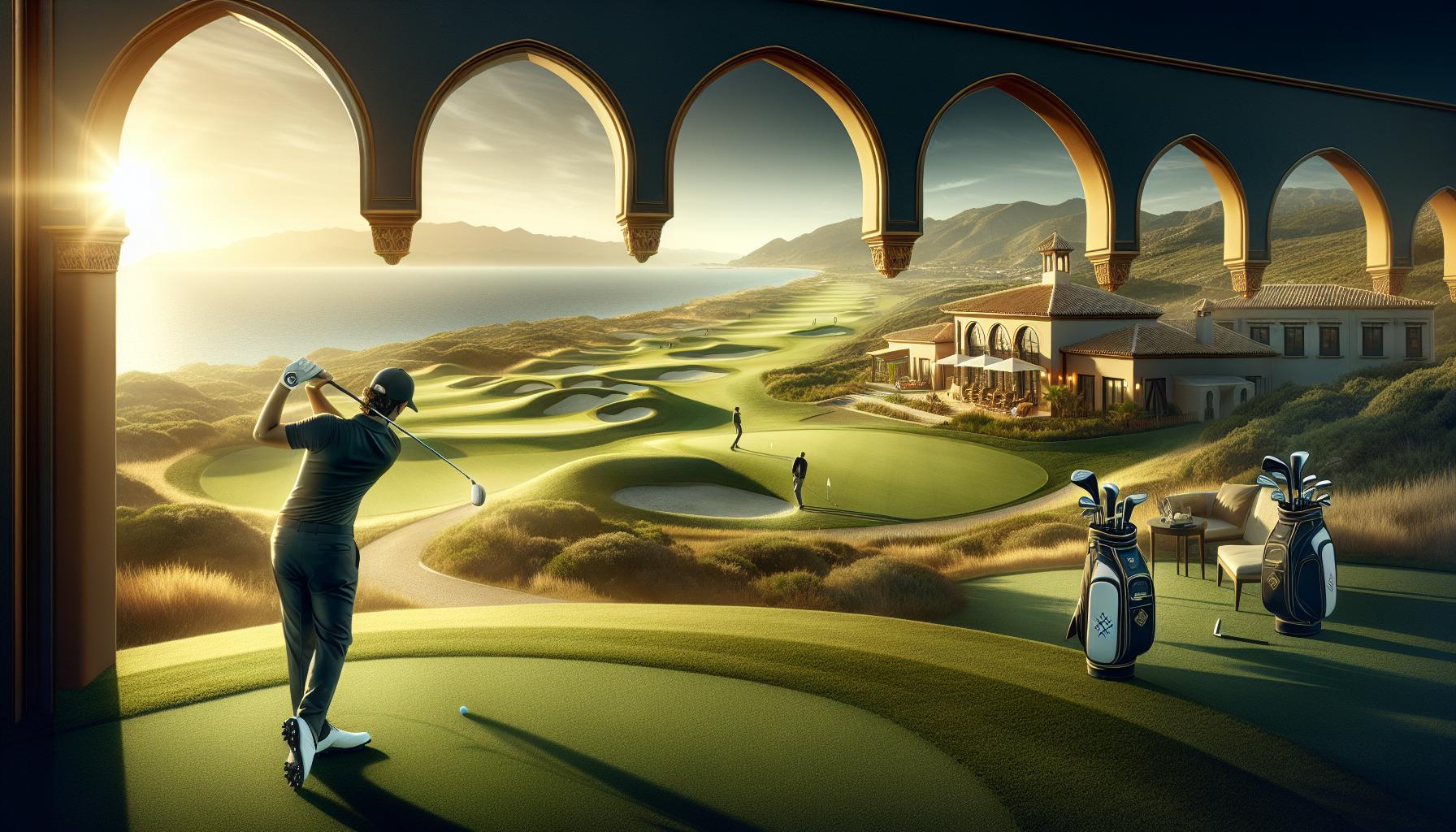 Las características únicas del campo de golf Tram