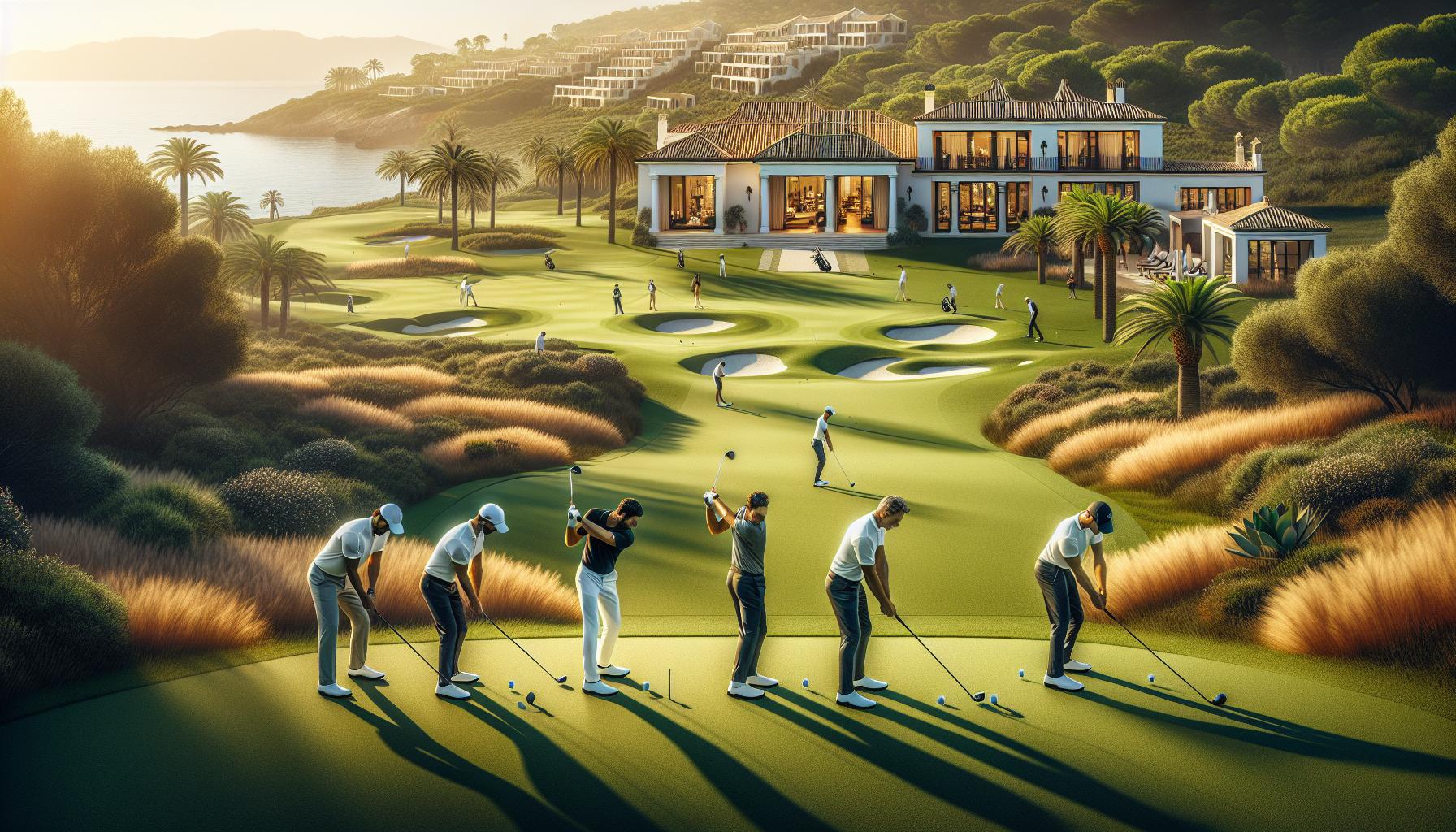 Las instalaciones exclusivas del Campo de La Toja