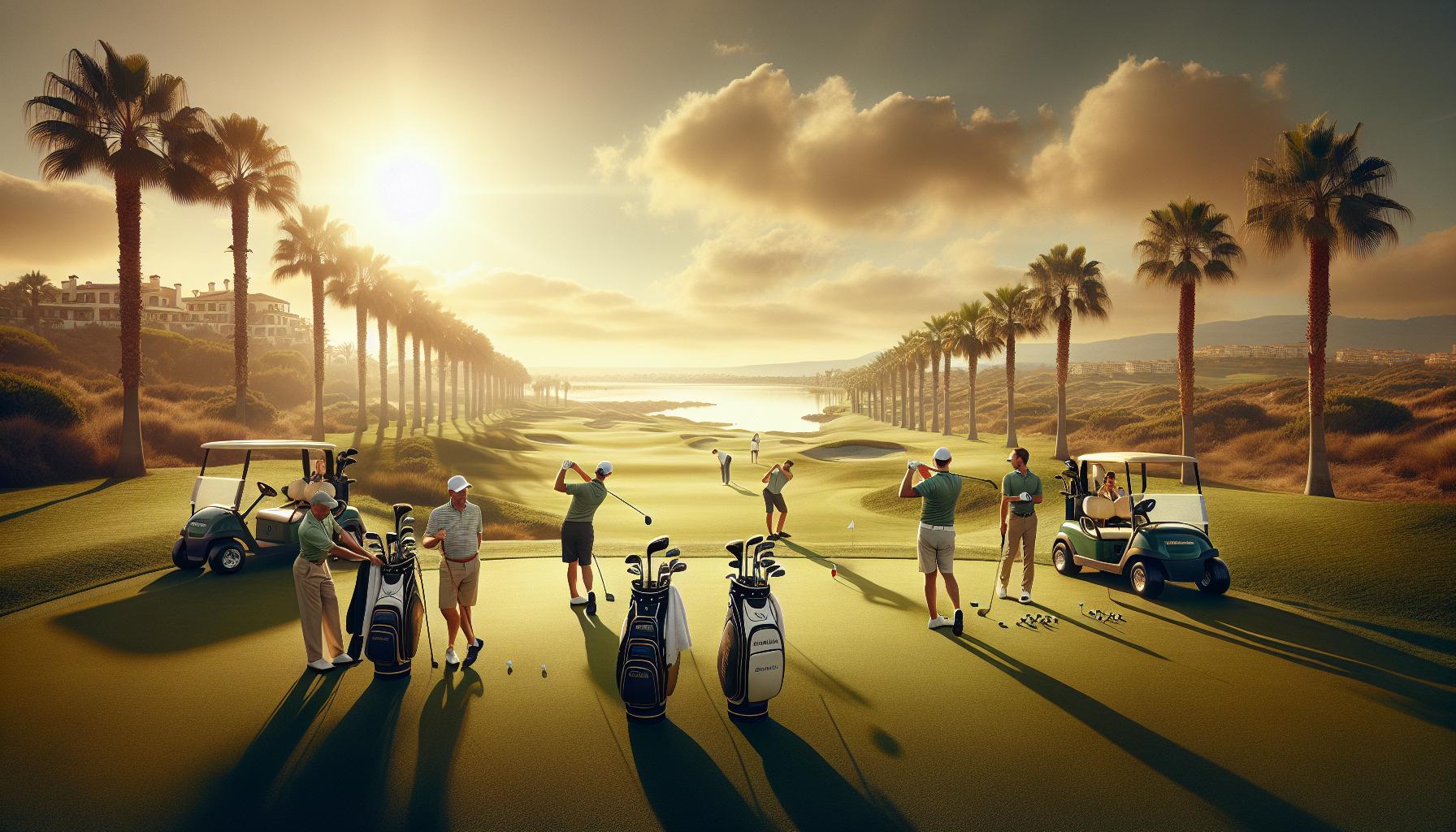 Los campos de golf más destacados en la región