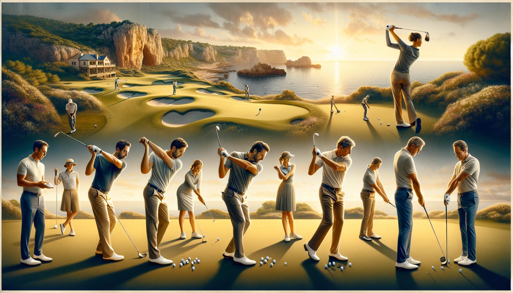 Los diferentes tipos de golpes en golf: una guía completa