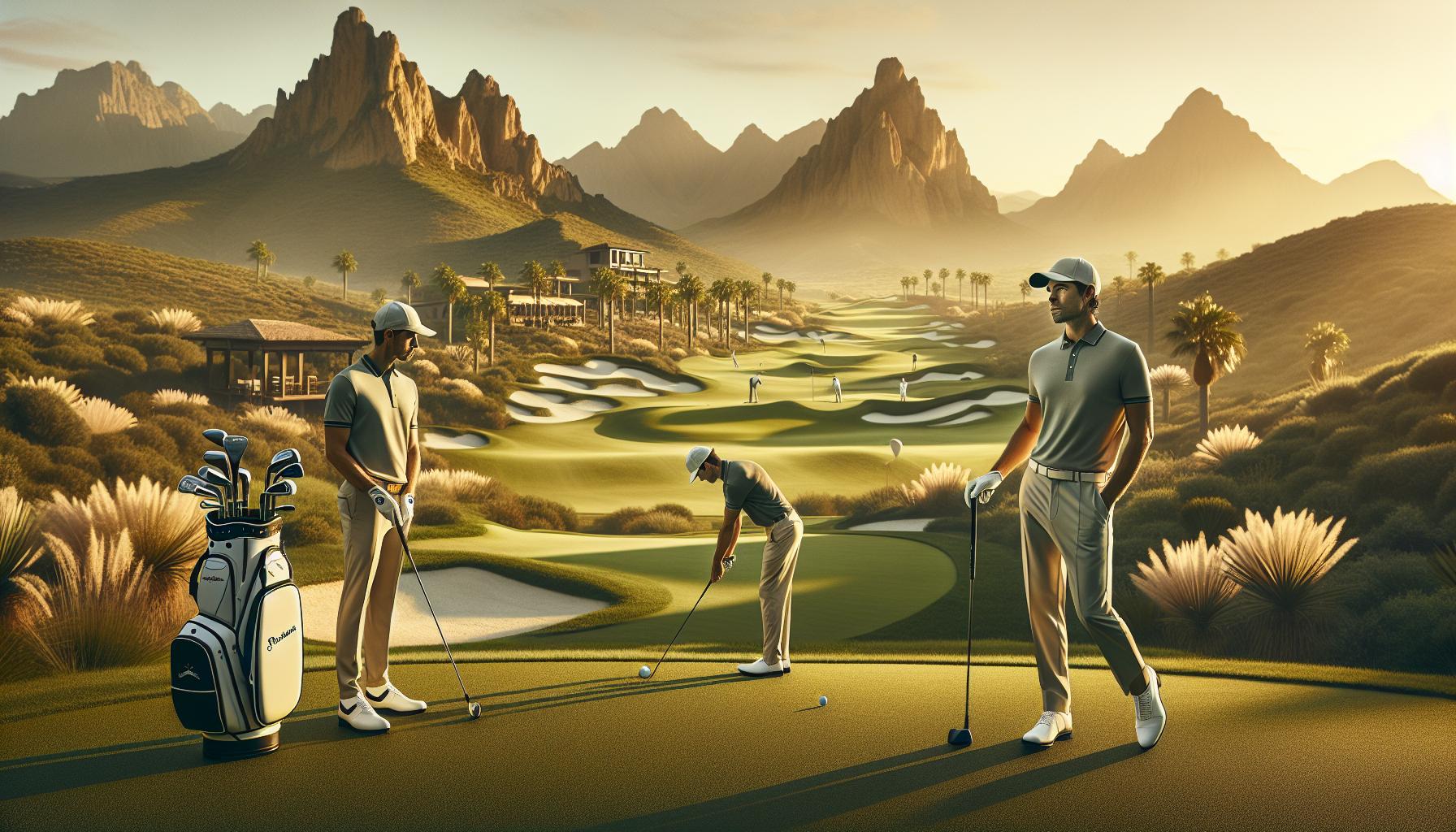 Los tipos de terreno en el campo de golf La Rioja