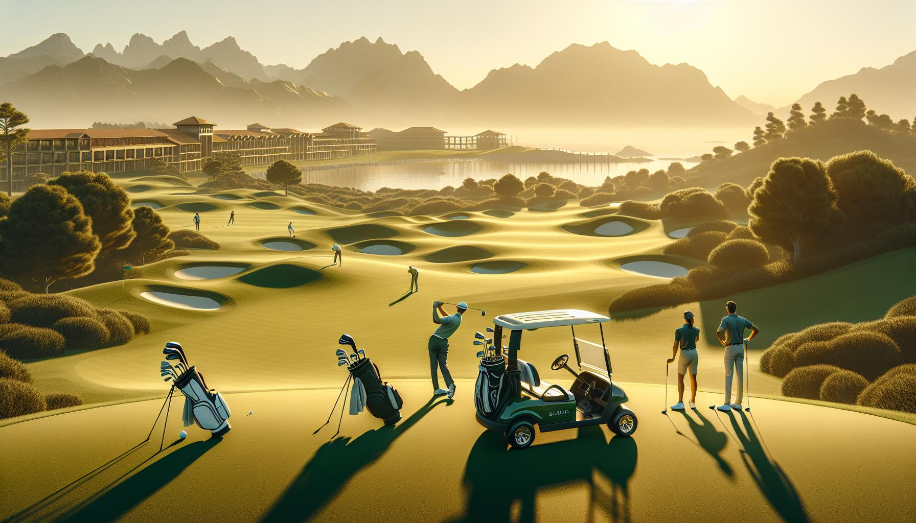 Mantenimiento y conservación de los campos de golf en Asturias