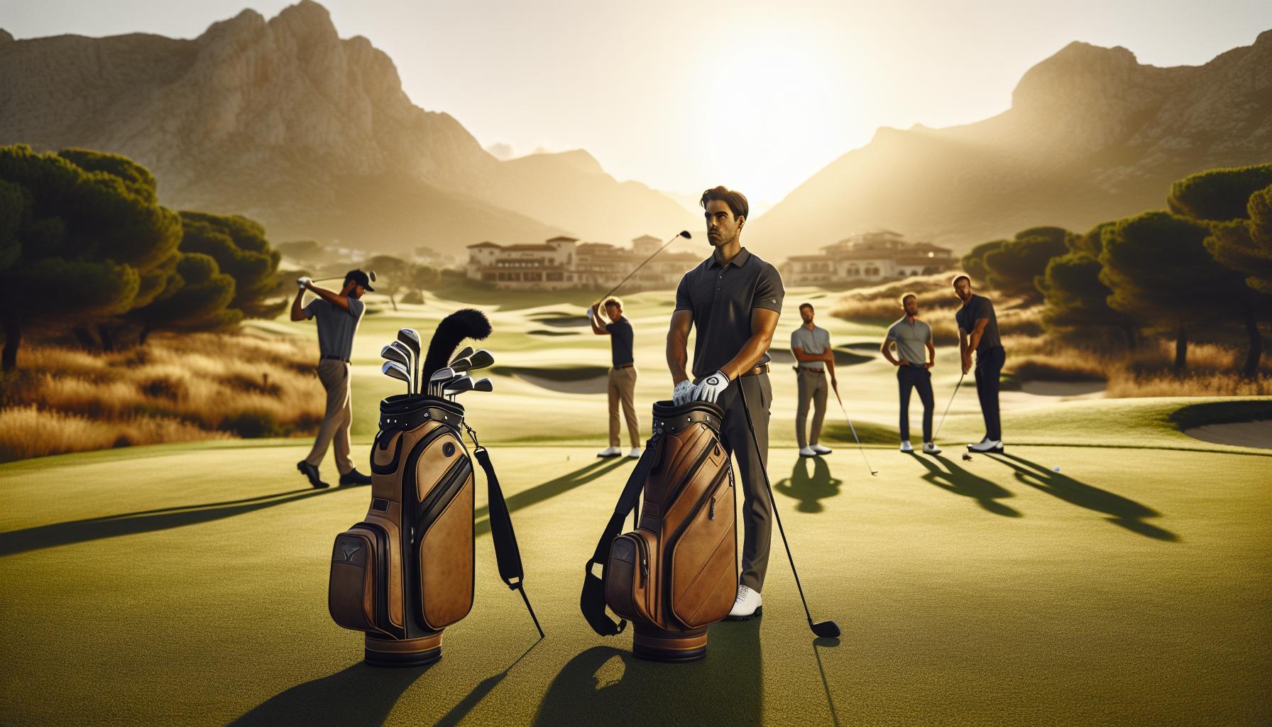Materiales y características clave en bolsas de golf