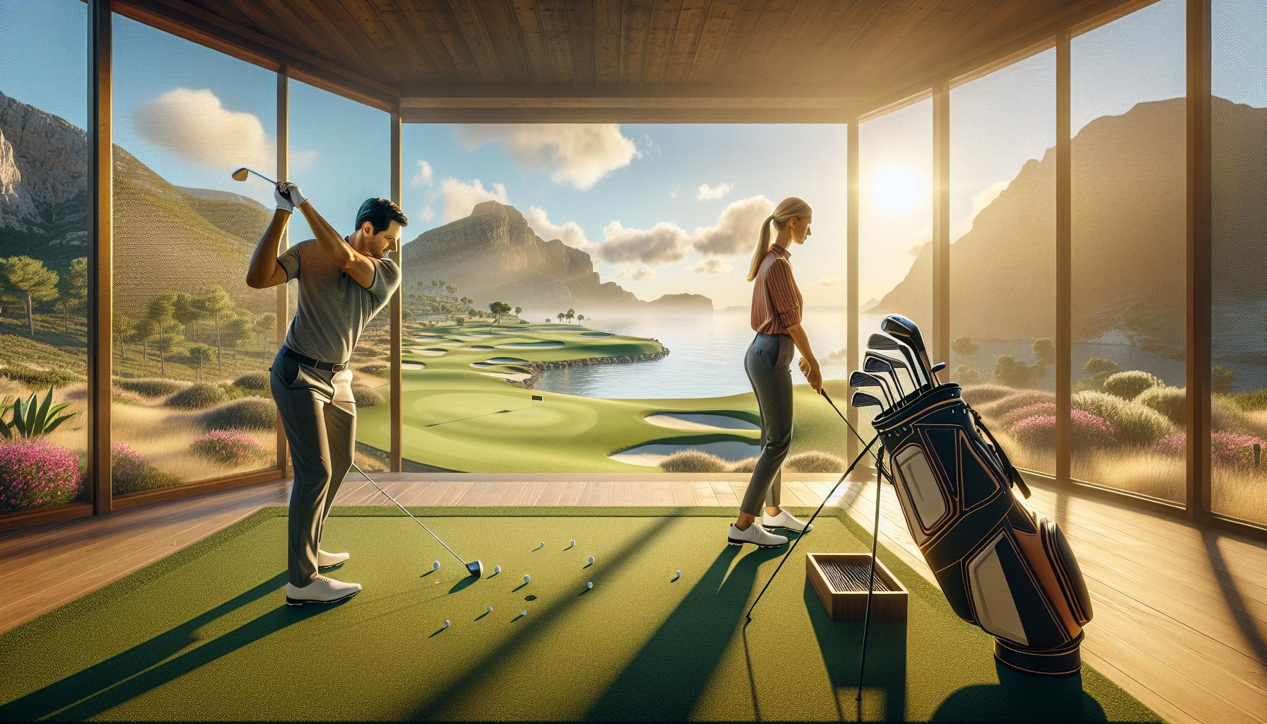 Mejores simuladores de golf para cada presupuesto