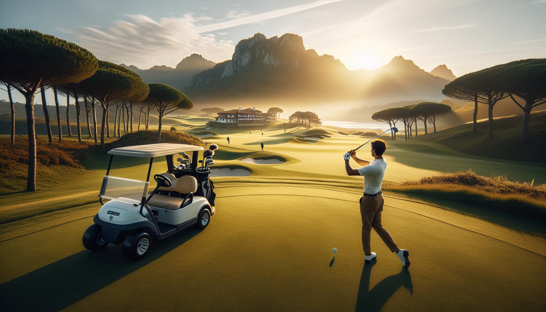 La naturaleza asturiana como entorno de golf