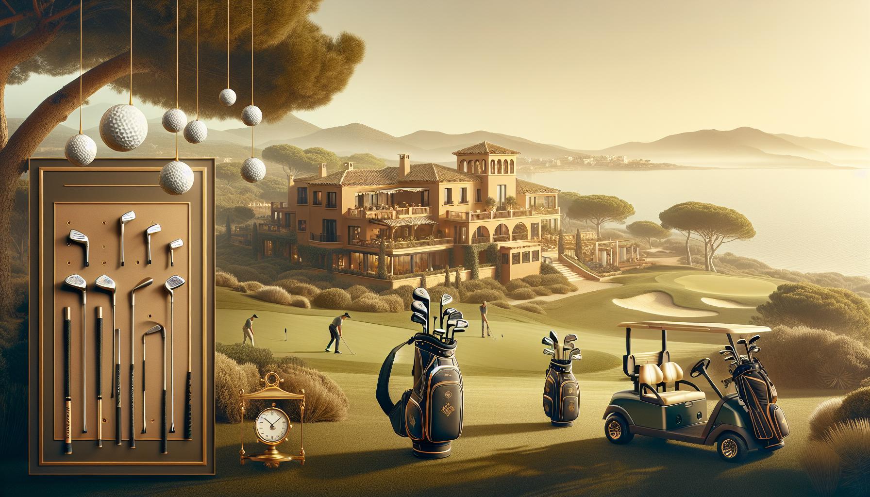 Opciones de alojamiento cerca de los campos de golf