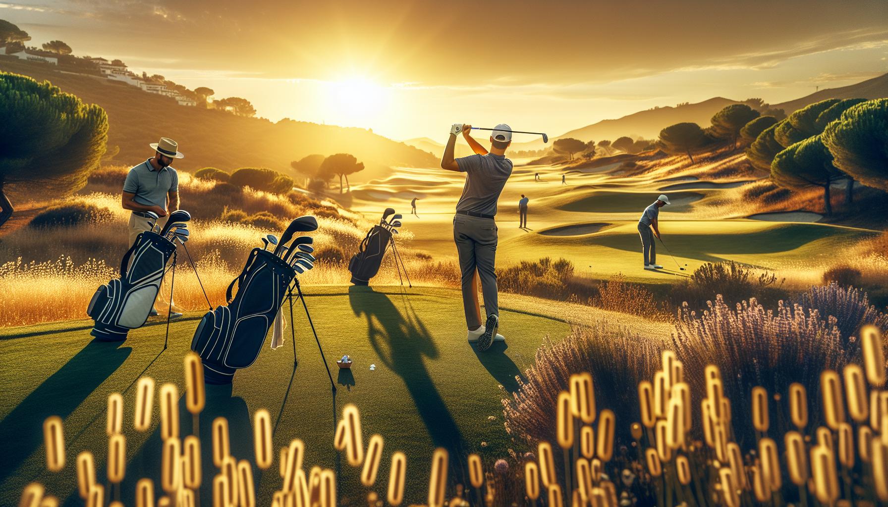 Oportunidades de formación y clases de golf en la región