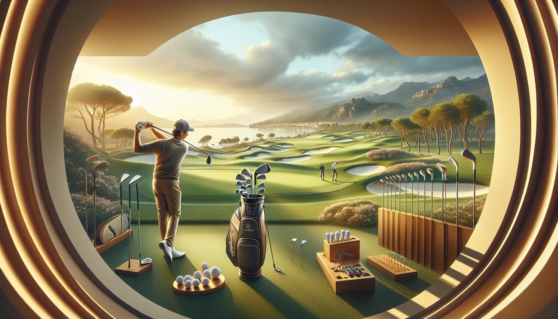 Secretos del diseño del campo de golf