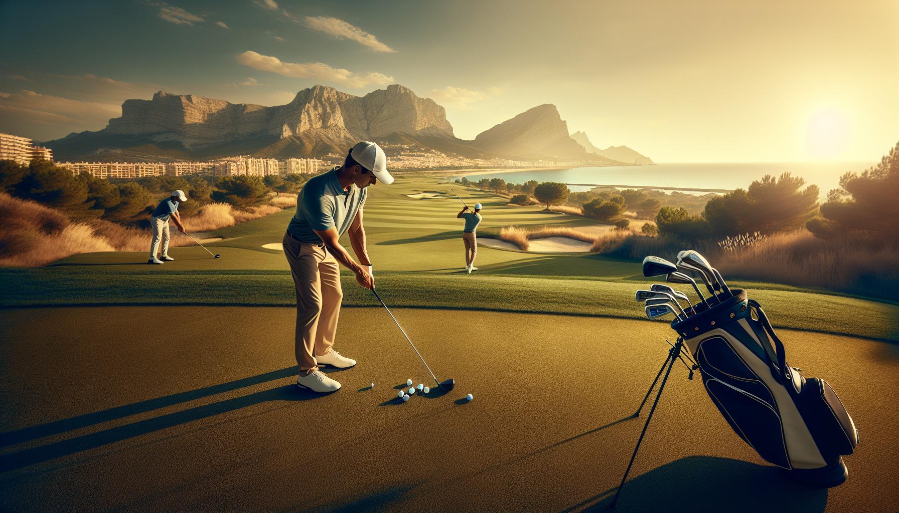 Secretos de los golfistas profesionales en Alicante