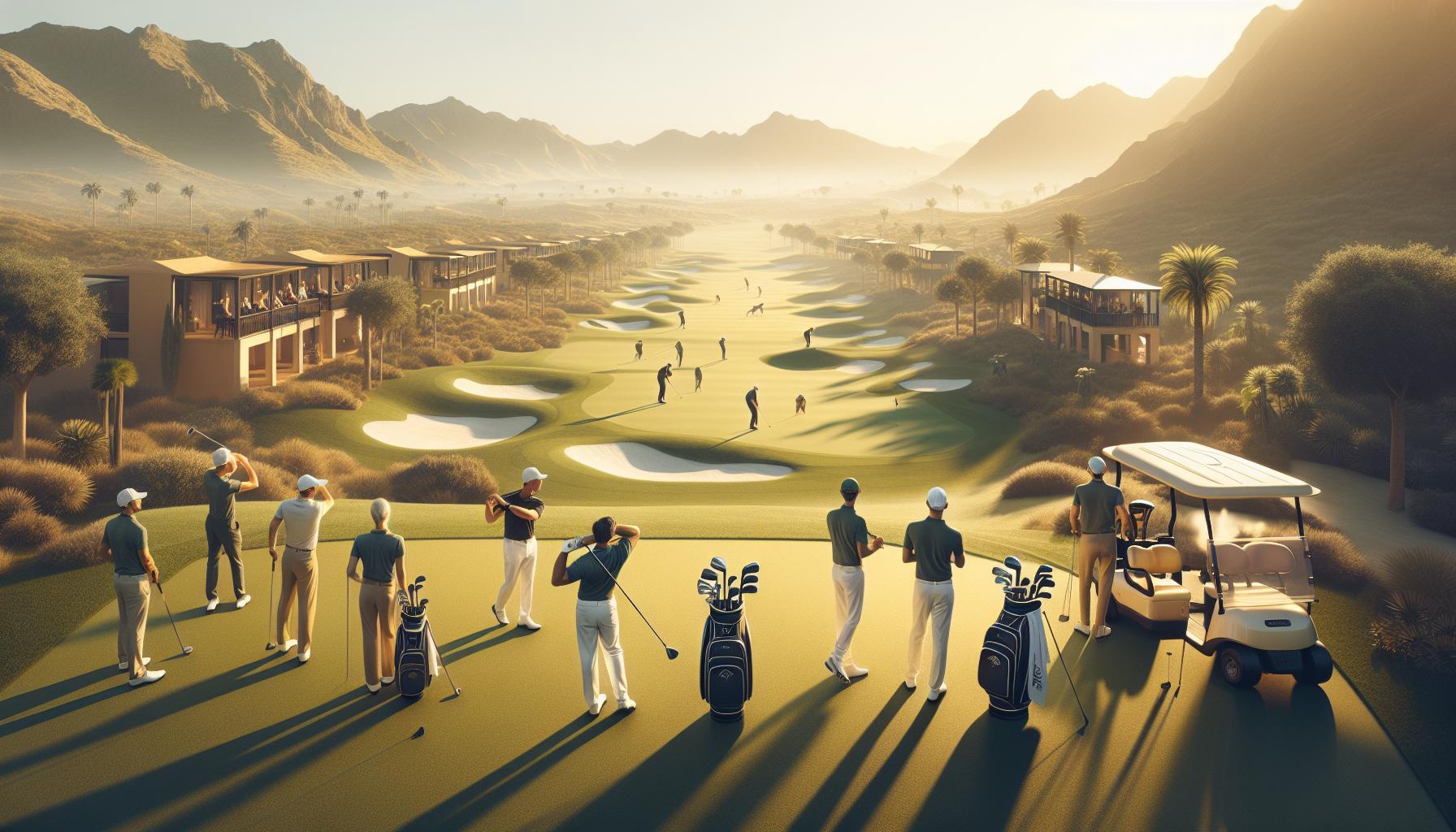 Servicios y amenities disponibles en el campo