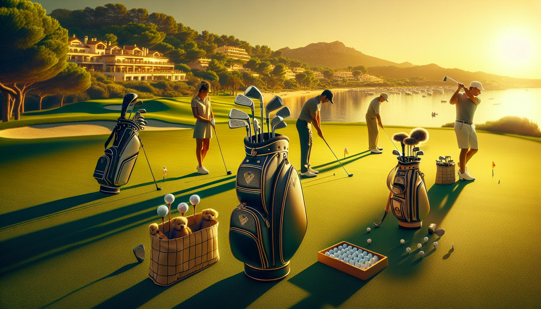 Servicios y comodidades en los campos de golf