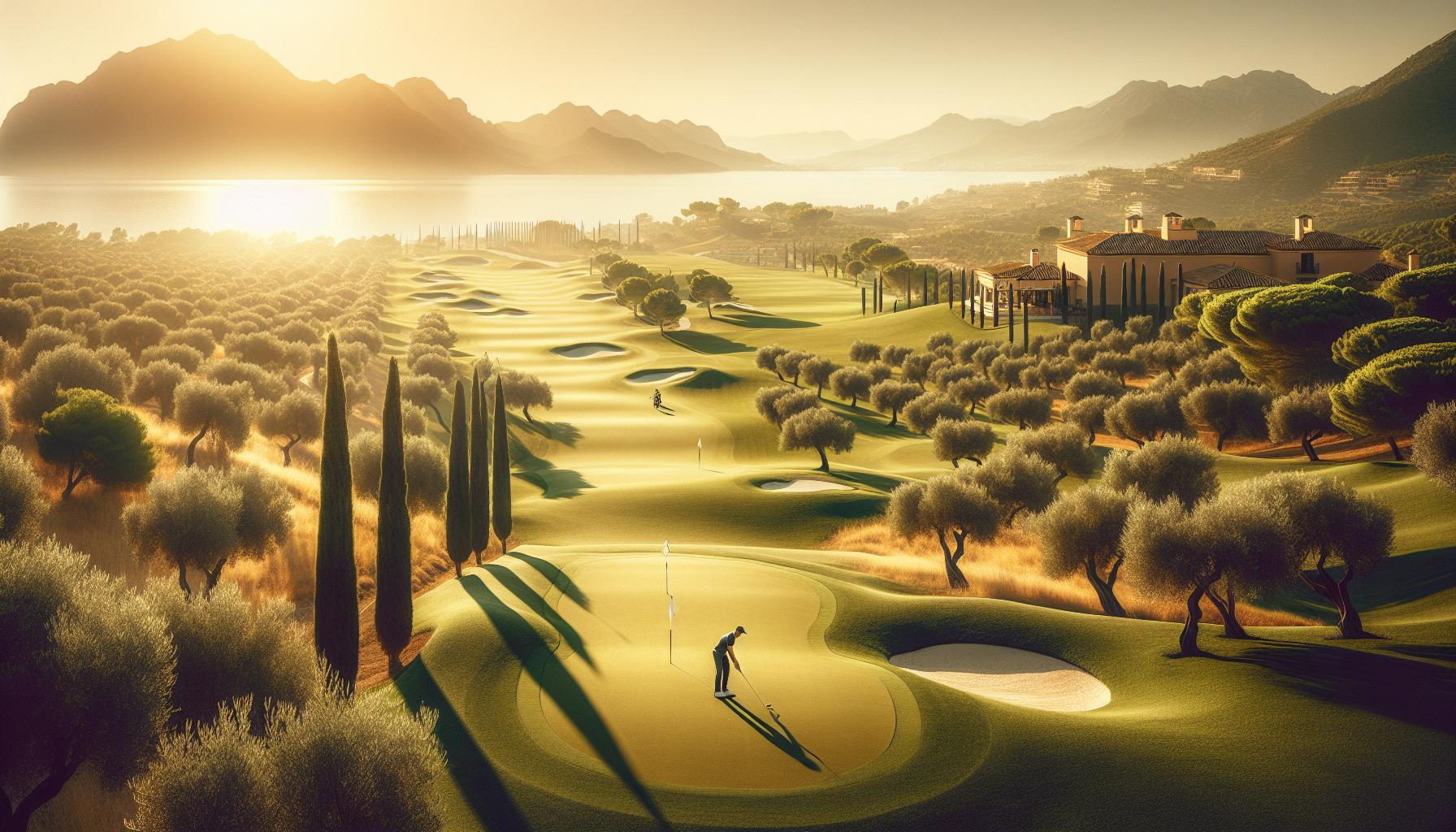 Servicios y comodidades en los campos de golf