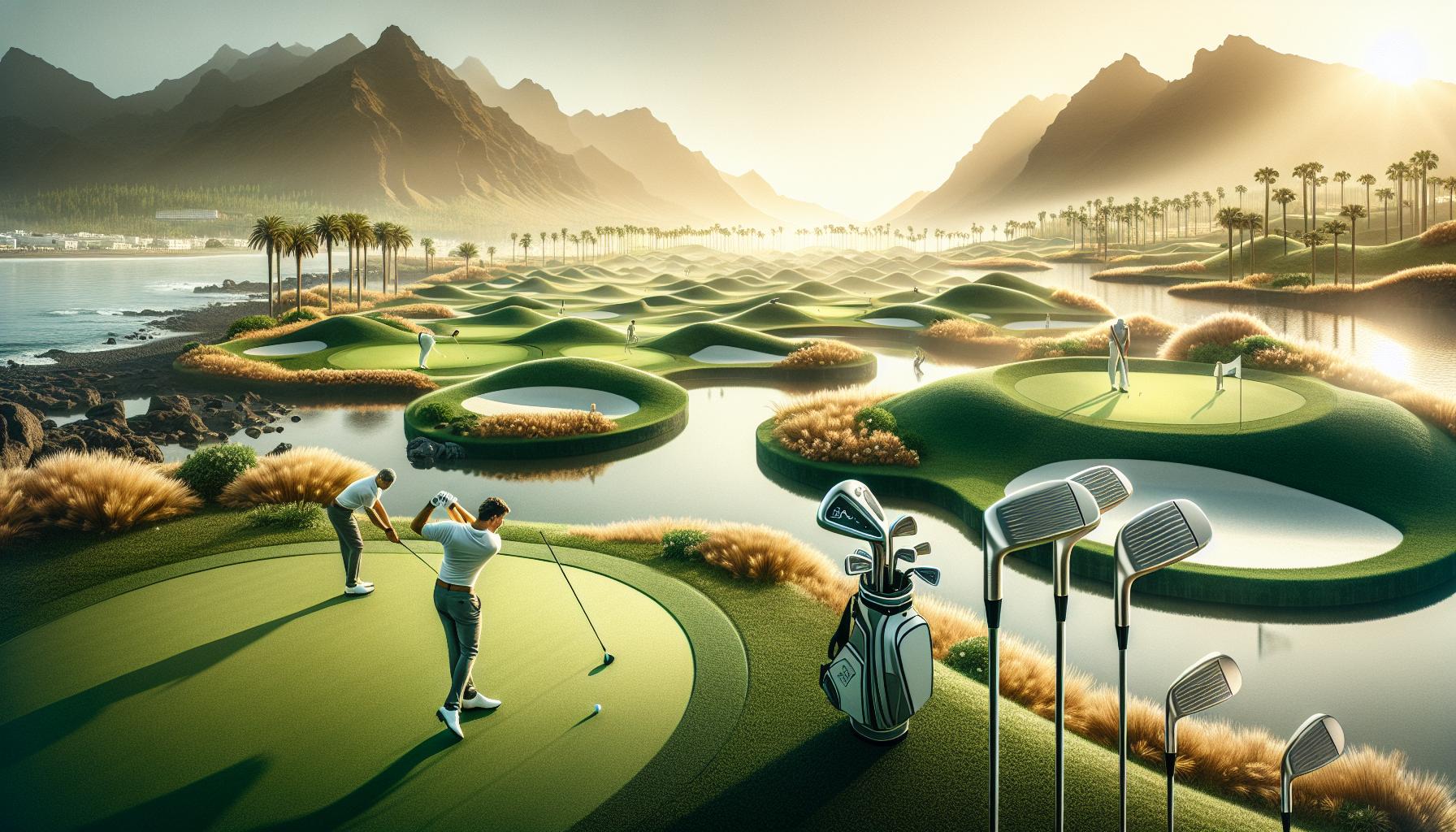 Sostenibilidad en los campos de golf en Tenerife