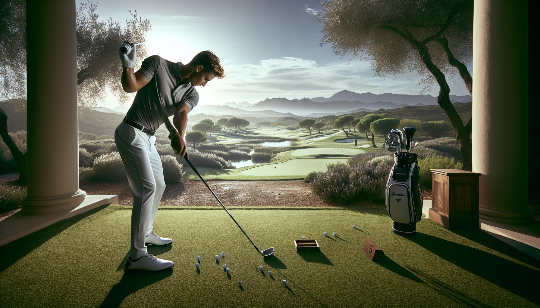 Campo de tiro golf: Mejora tu precisión con estos consejos 4 Técnicas de alineación para un mejor tiro