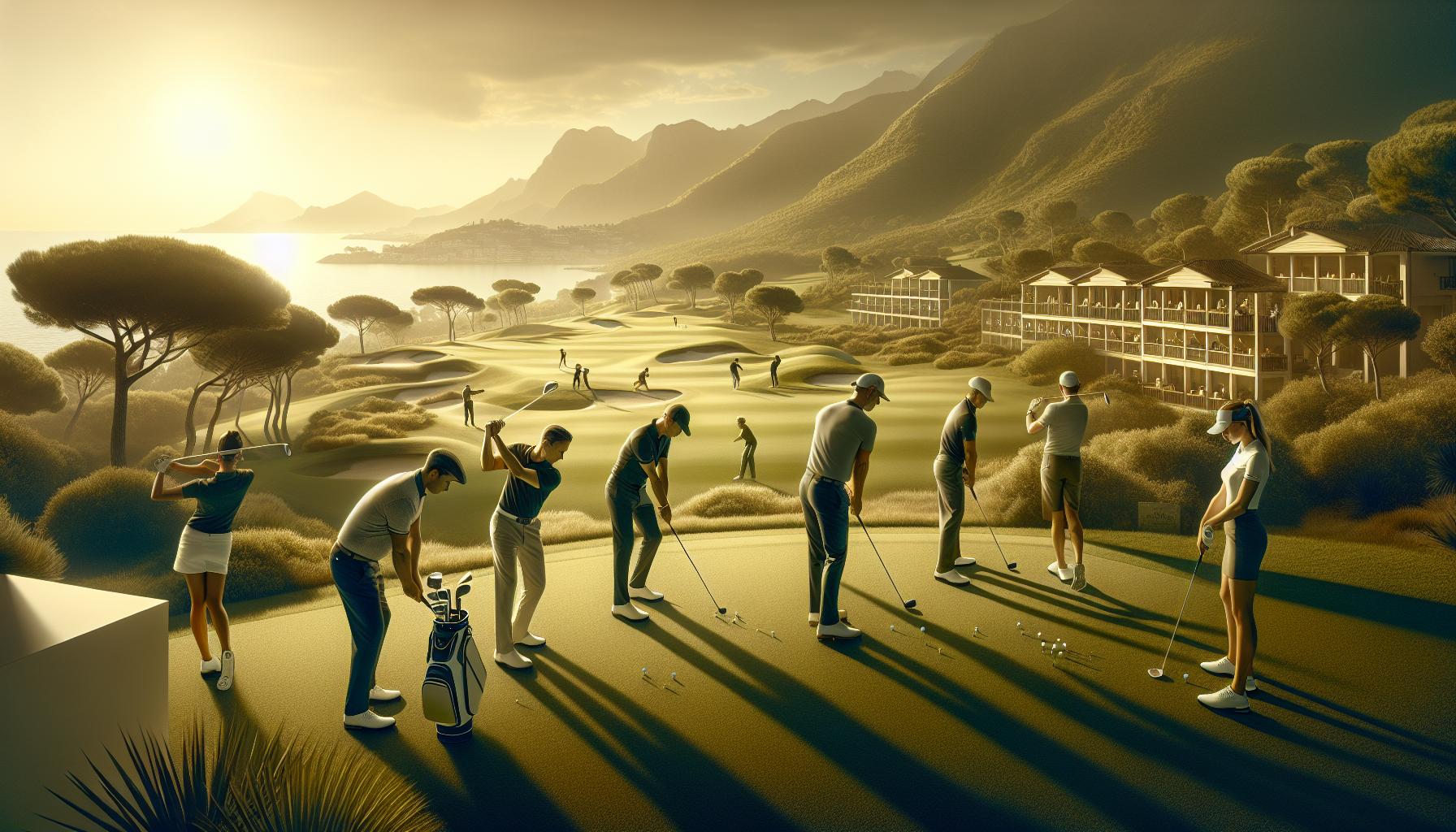 Técnicas de golf: Mejora tu swing en la costa