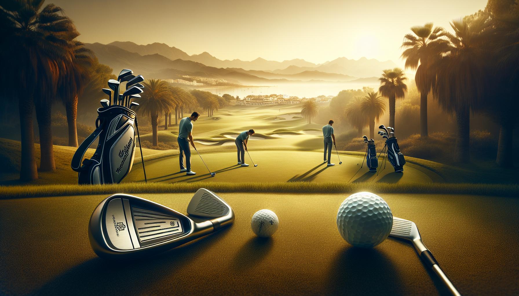 Testimonios de golfistas en campos malagueños