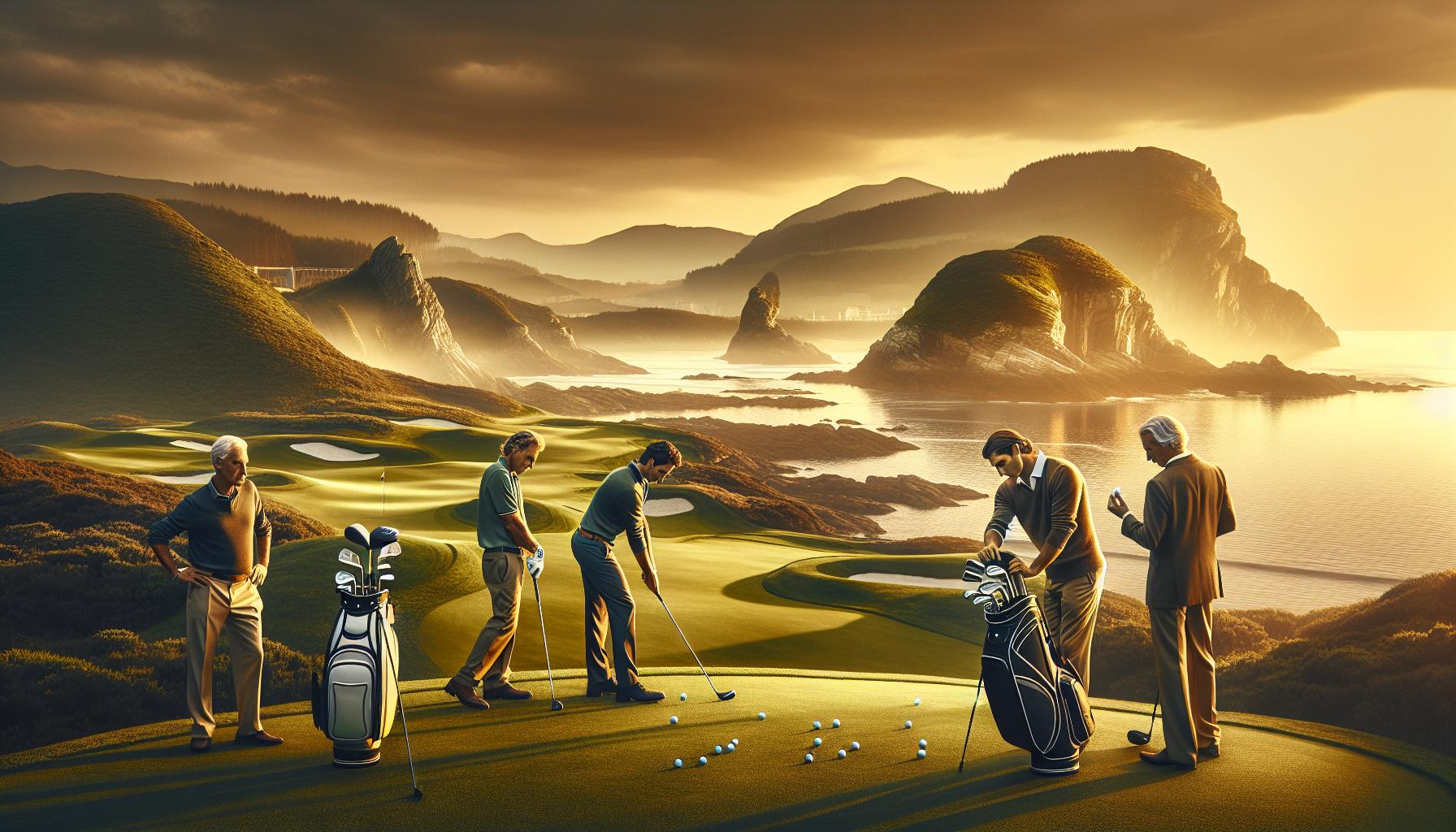 Testimonios de golfistas sobre el golf en Galicia