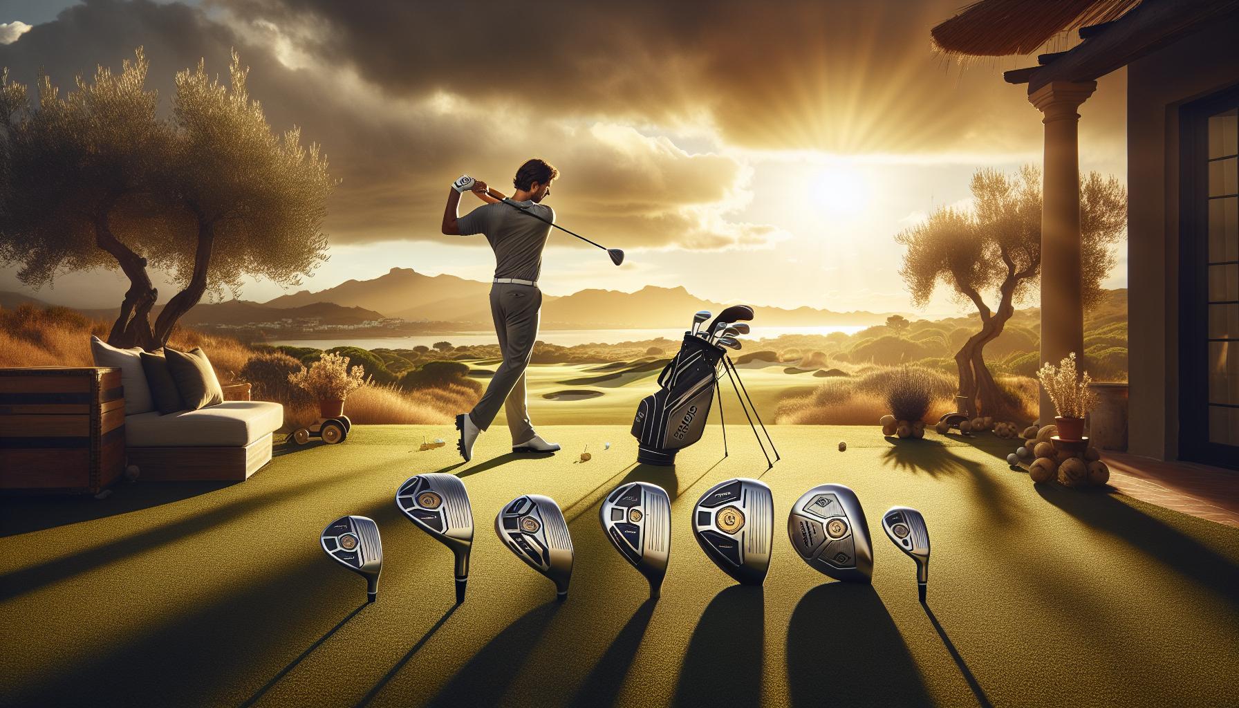 Tipos de palos de golf según tu estilo de juego