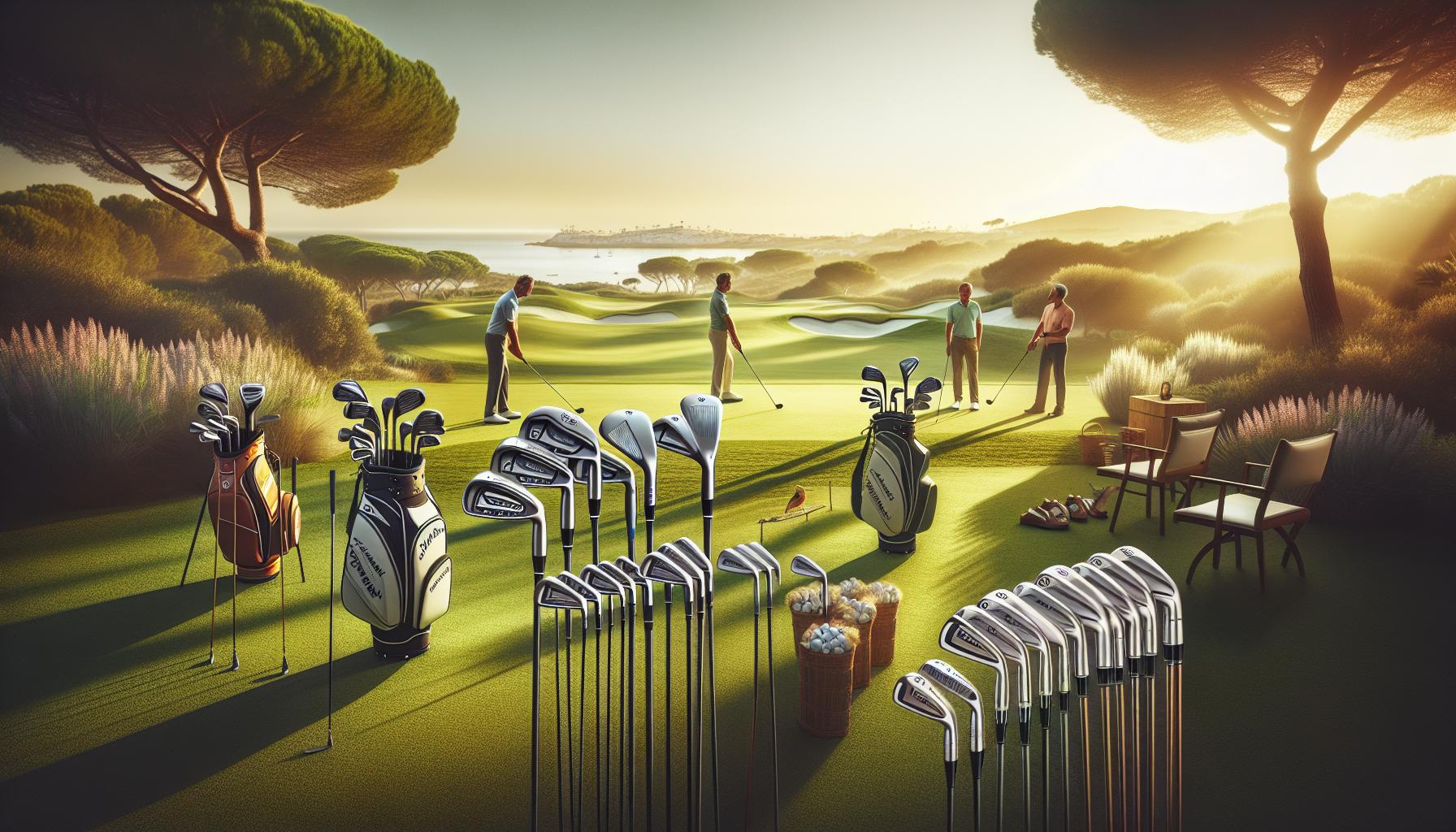 Variedades de varillas de golf para seniors